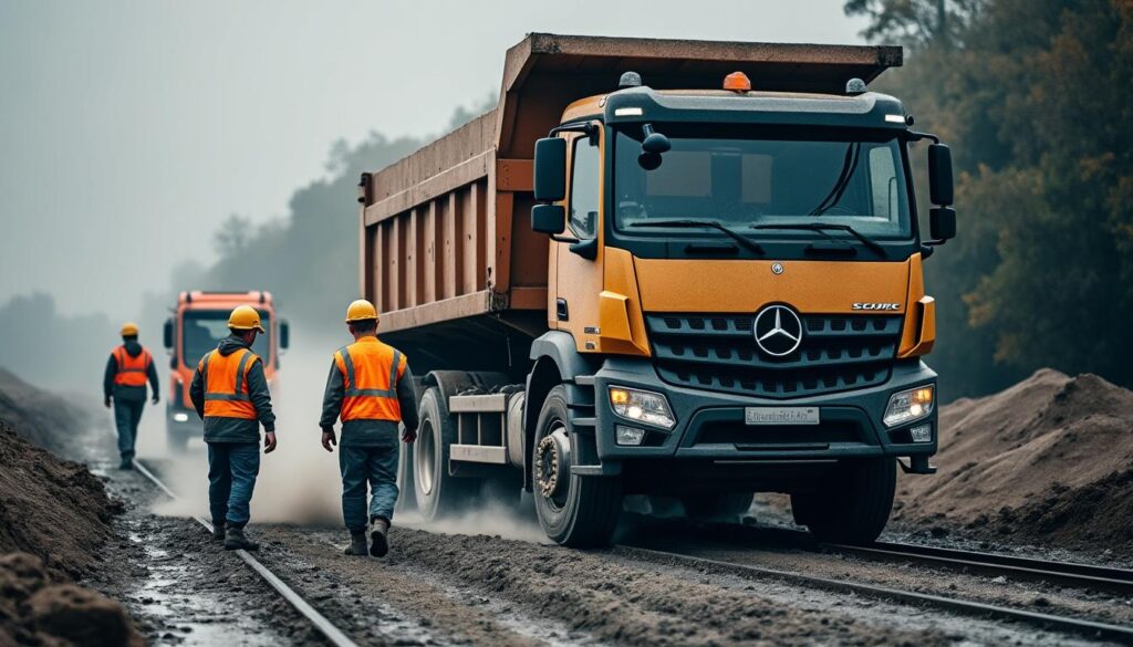 Optimiser le temps d’intervention pendant le chargement sur les chantiers
