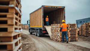 Maîtriser les flux logistiques lors de la réception du bois pour la charpente