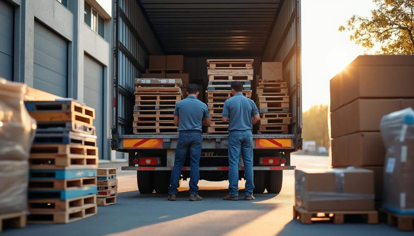 Optimiser les flux de matériaux avec la palettisation dans les camions
