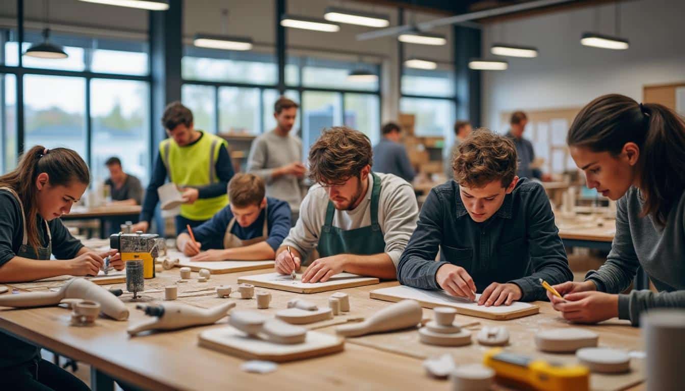 Illustration: Les formations proposées au CFA BTP de Saint Herblain : un large choix adapté à chaque profil