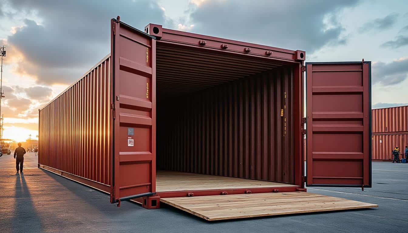 Illustration: Comprendre ce qu’est un conteneur de 40 pieds et ses avantages clés