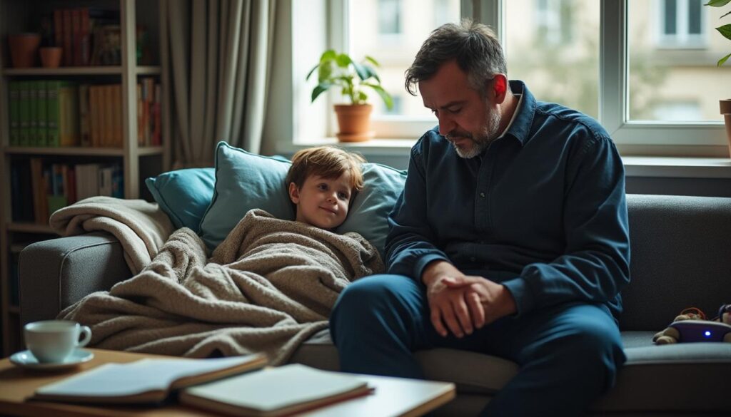 Jour enfant malade dans le BTP : droits, règles et démarches à connaître