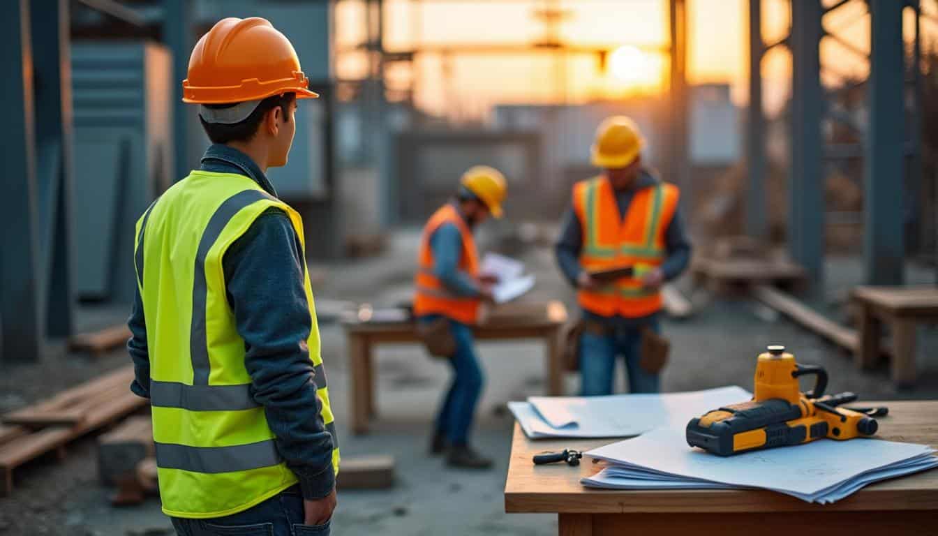 Illustration: Comprendre ce qu’implique un stage dans le domaine du BTP