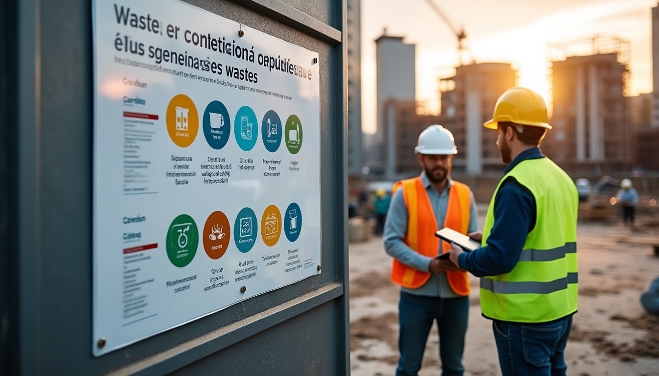 Illustration: Comprendre l’enquête sur les déchets du bâtiment et des travaux publics : objectifs et cadre réglementaire