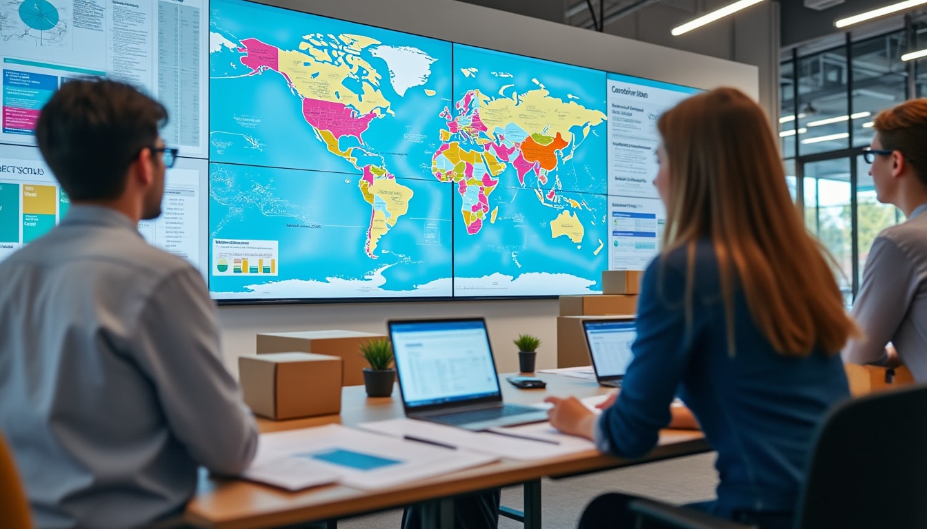 Illustration: Comment comparer les offres de stage dans la logistique selon la localisation et le volume