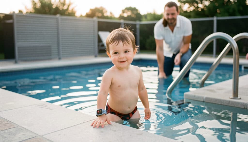 Bracelet d’alarme de piscine pour mieux protéger l’enfant