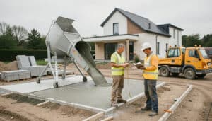 Prix du m³ de béton : coûts, livraison et budget