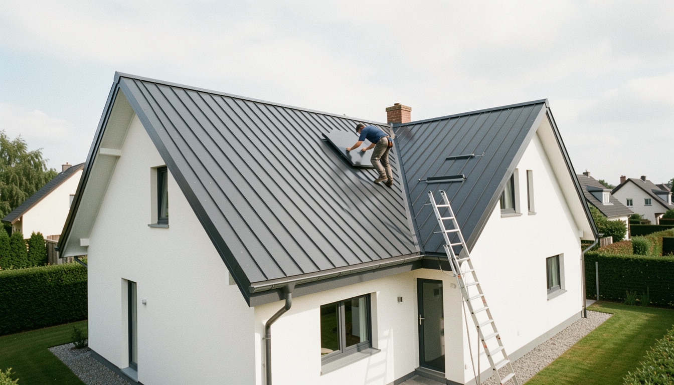 Toiture de maison en bac acier : avantages, prix et pose