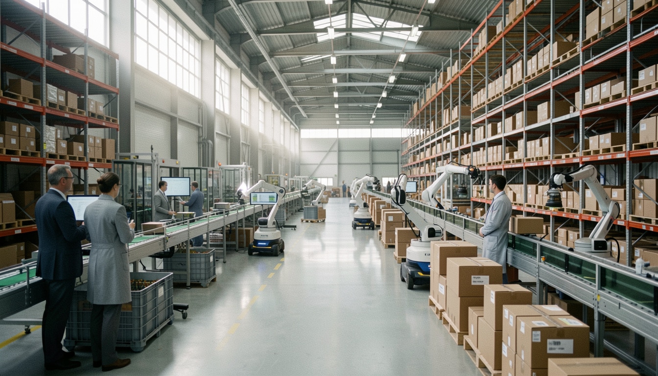 Entrepôt automatisé : technologies, gains et déploiement
