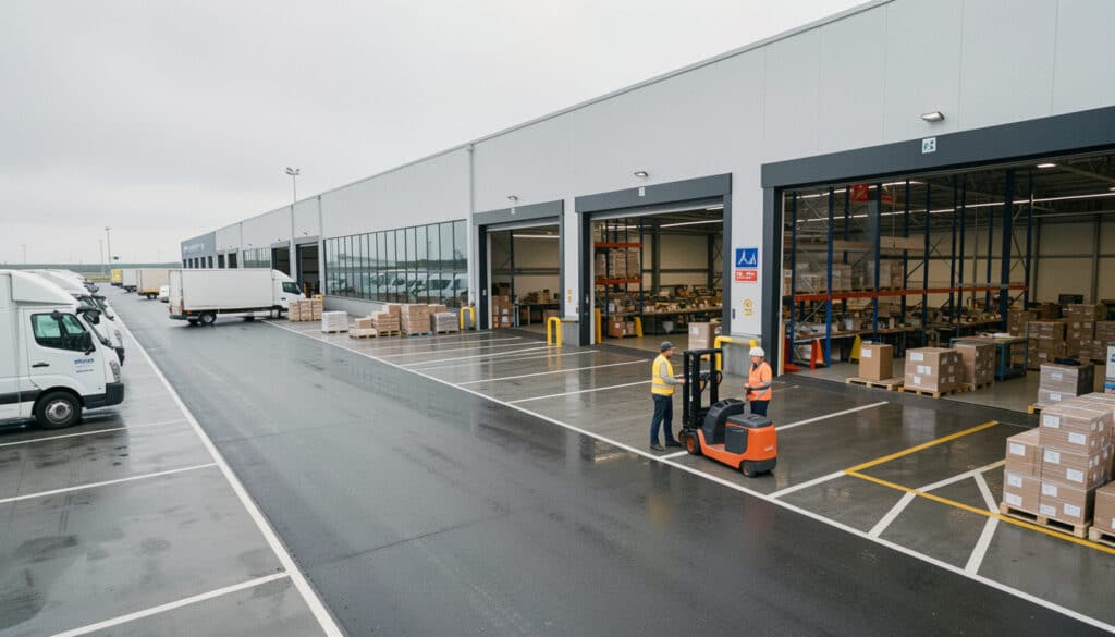 La plateforme logistique d’Atlantic en détail